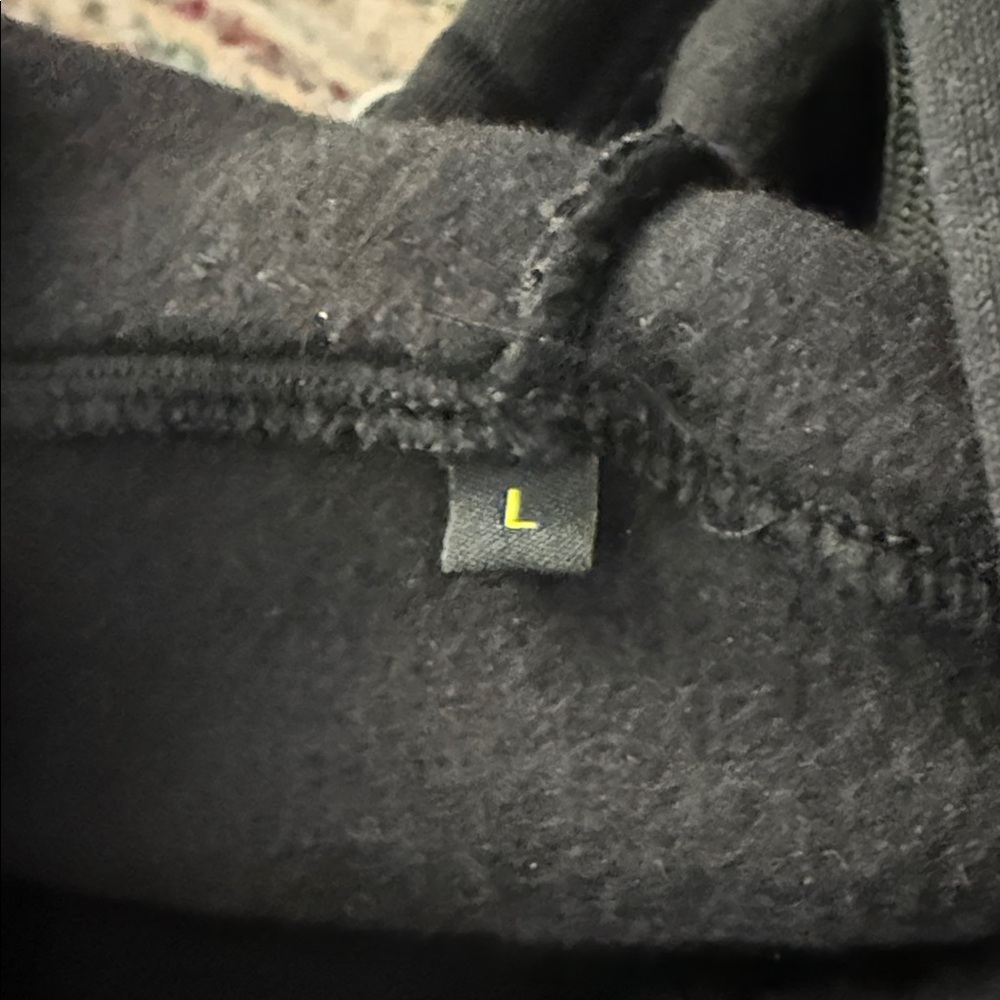 You Are Enough Black Zip-Up Hoodie - Picture 3 of 4